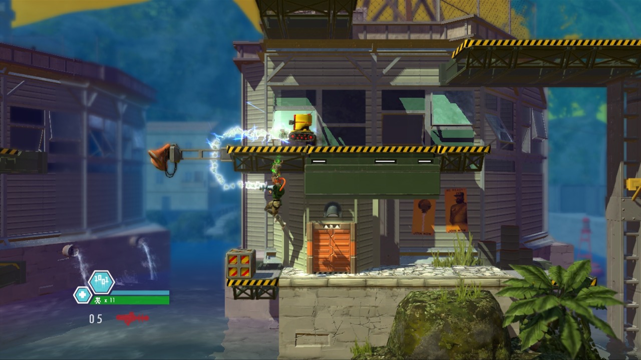 Bionic Commando Rearmed 2 : plus accessible mais aussi moins sympa.