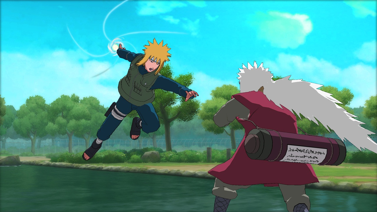 Deux légendes ninja en face à face.