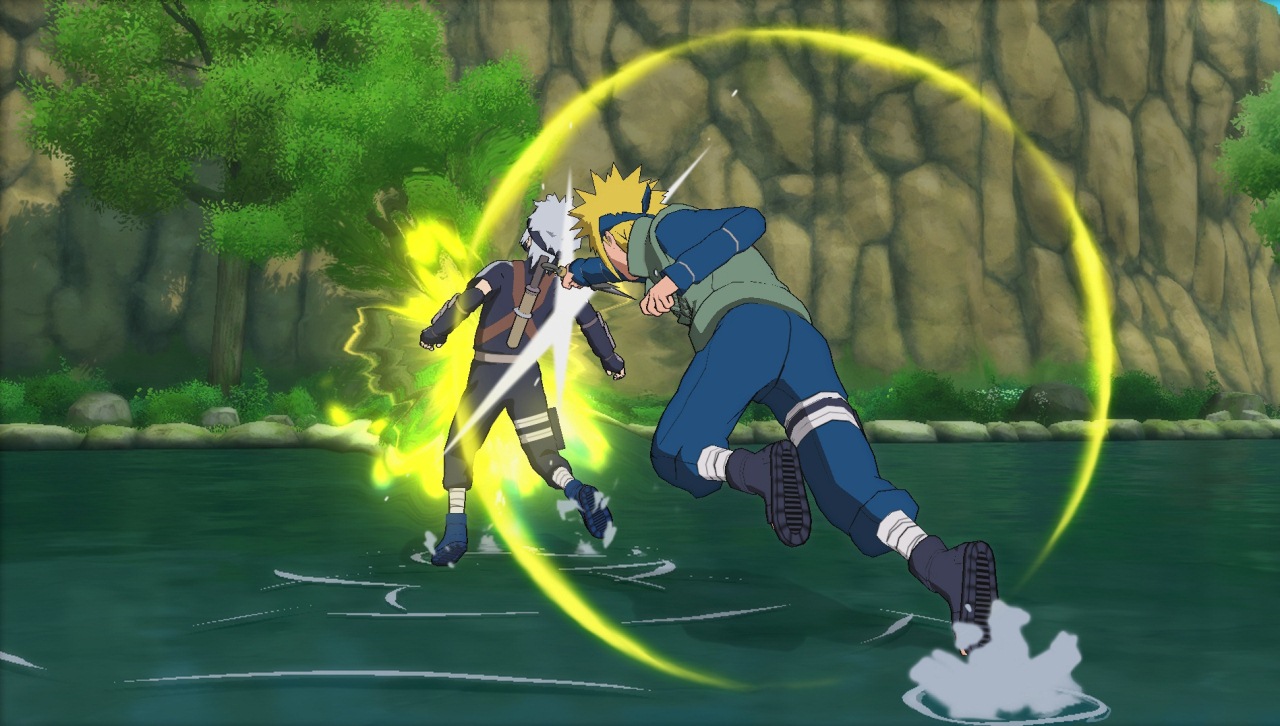 Minato, toujours aussi rapide.