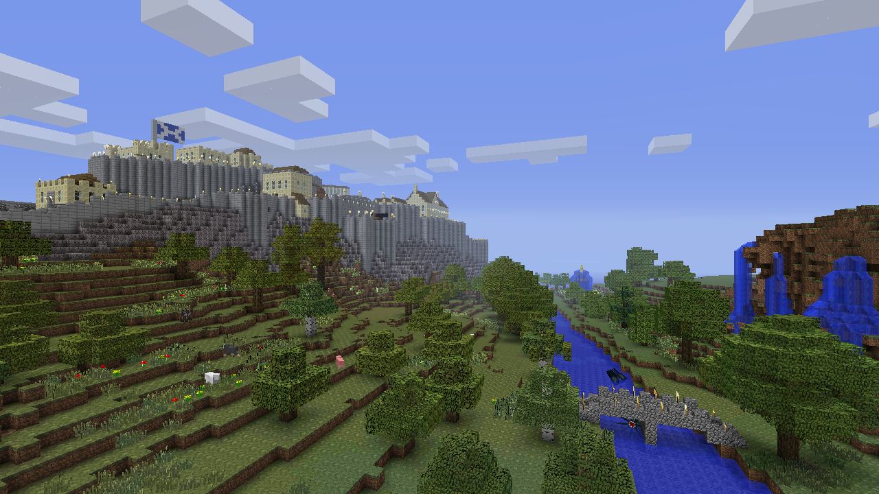 La distance d'affichage nous permet, entre pas mal de clipping, d'observer les environs et un fort fort ridicule comparé au complexe top secret Xboxygen.