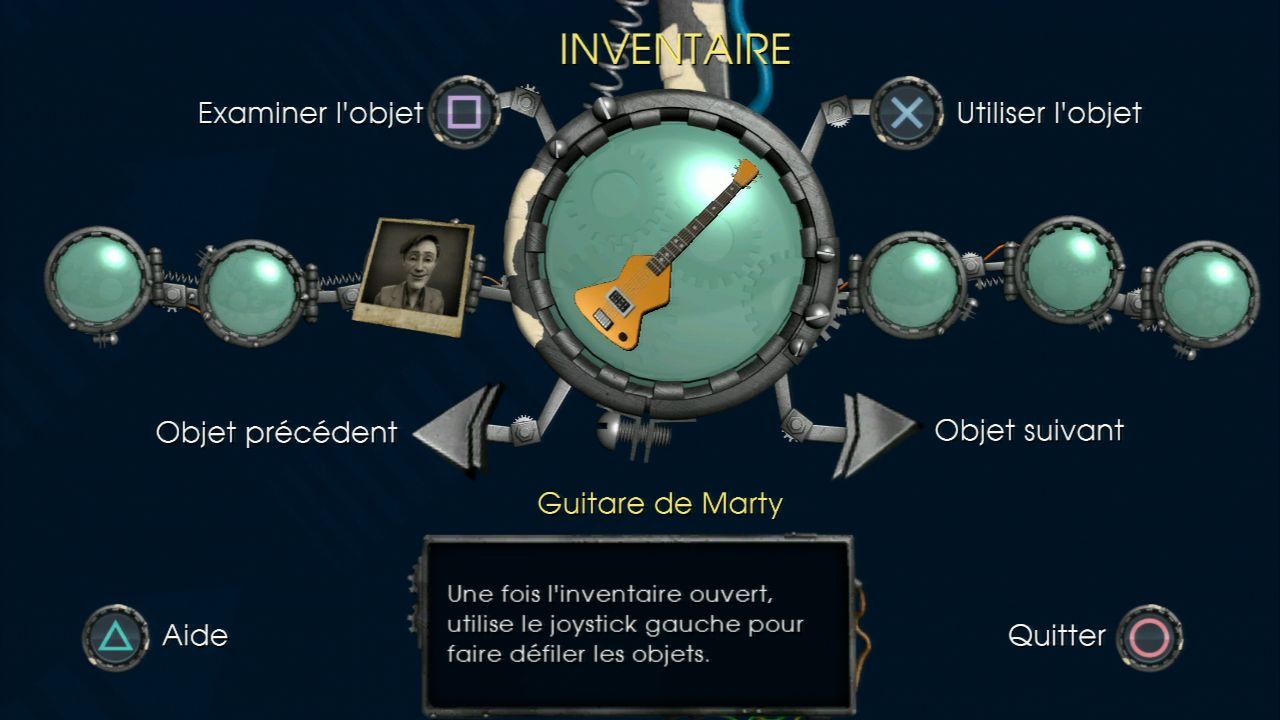 Le menu d'inventaire contiendra tout un tas d'objets bien pratiques malgré les apparences.