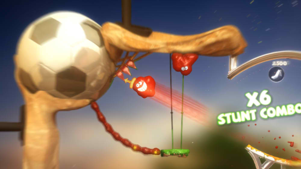 Oui, il fonce bien volontairement sur les pics. Appelez ça du masochisme ou de la stratégie, le fait est que ça va faire splotch.