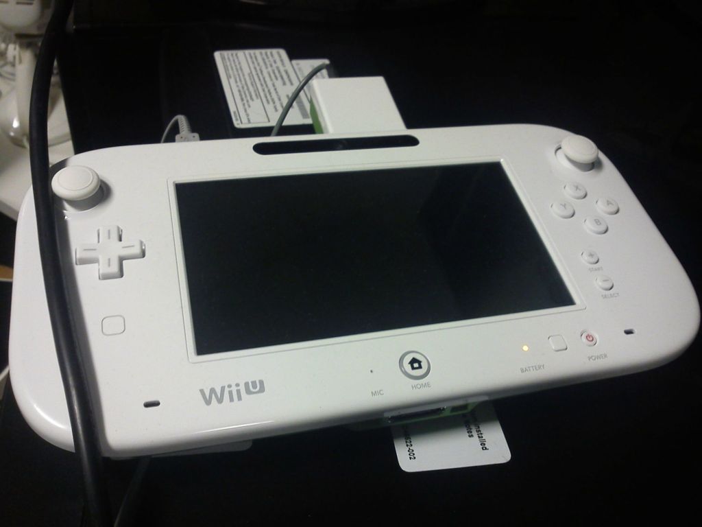 Wii U : Nouvelle photo de la mablette