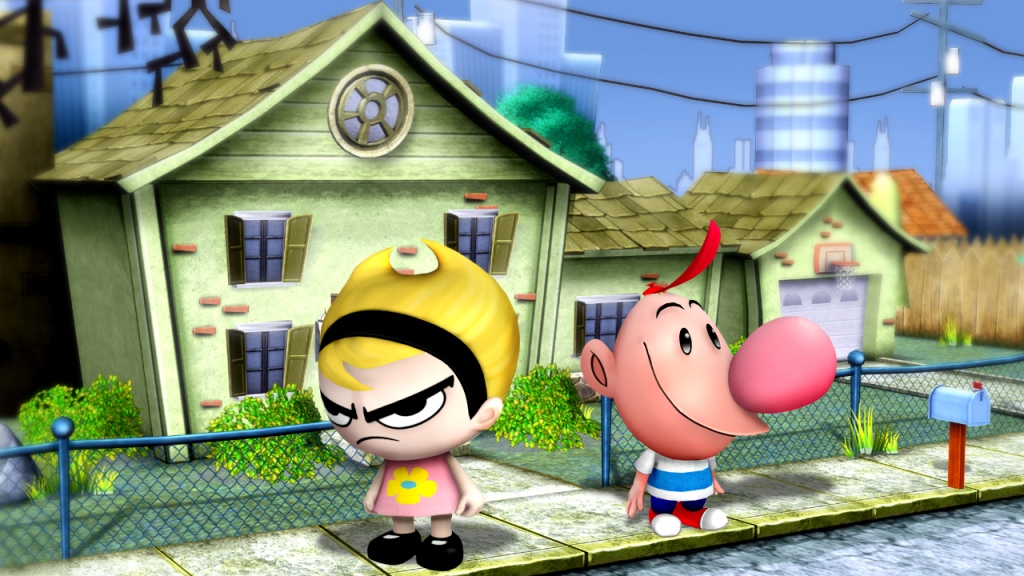 Billy et Mandy, le personnage duo du jeu.