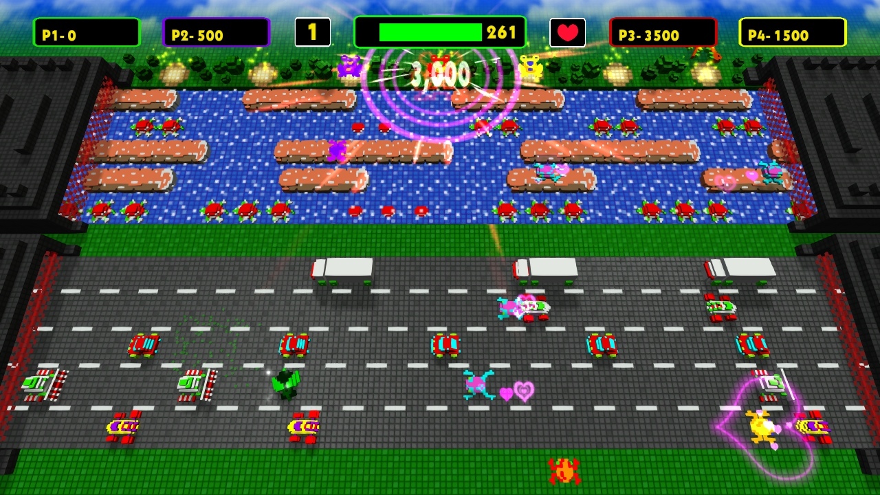 Frogger version Hyper moche