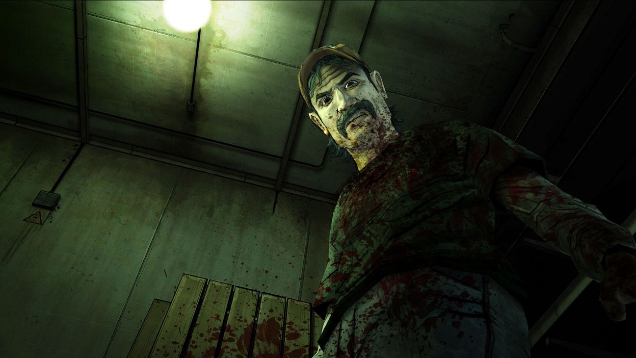 Kenny pas vraiment content
