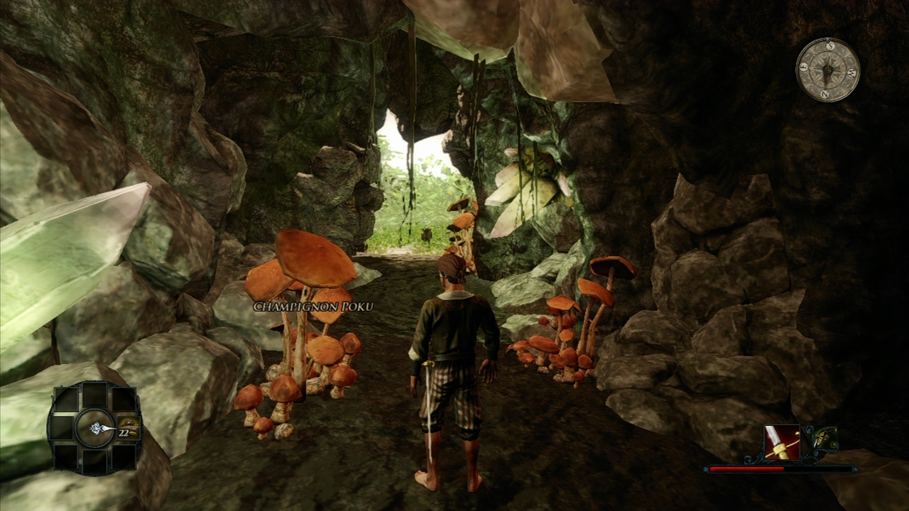 Une grotte, des trésors et des textures déguelasses...