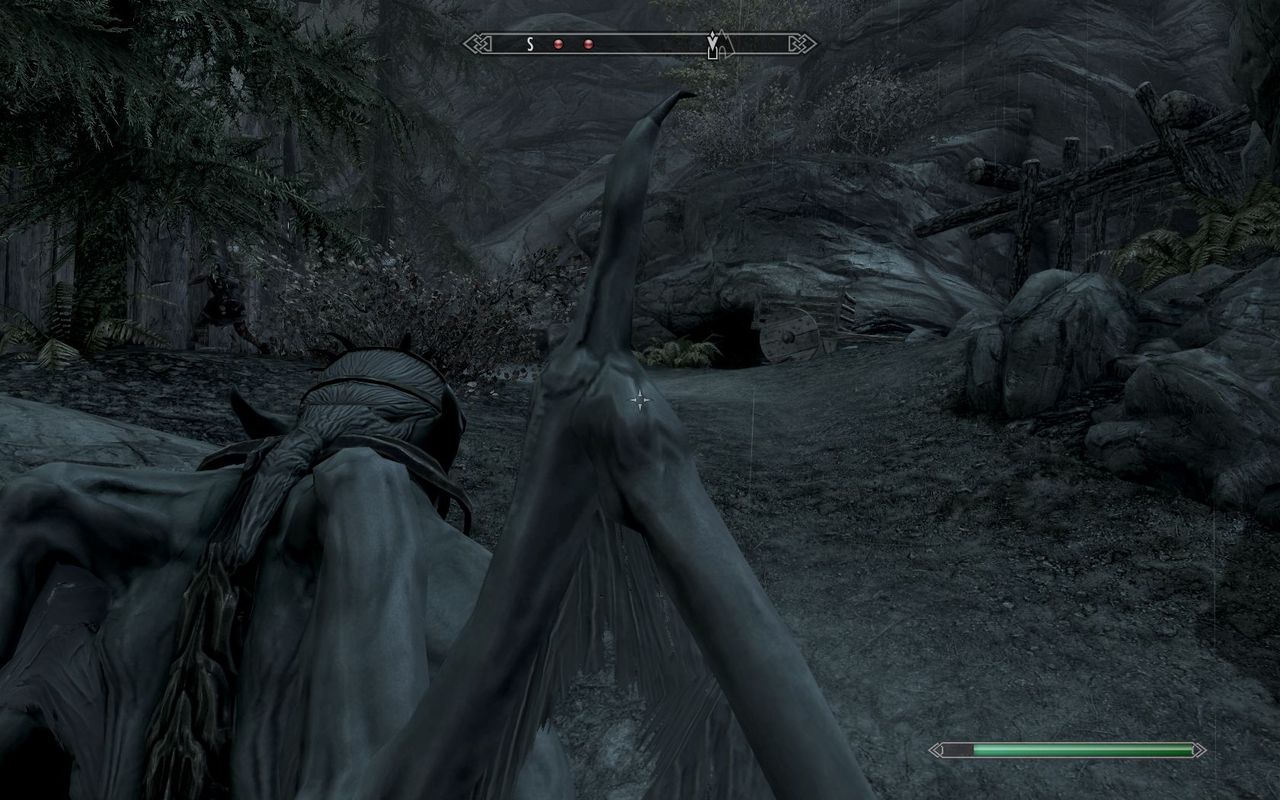 Le seigneur vampire est plus impressionnant qu'efficace au combat.