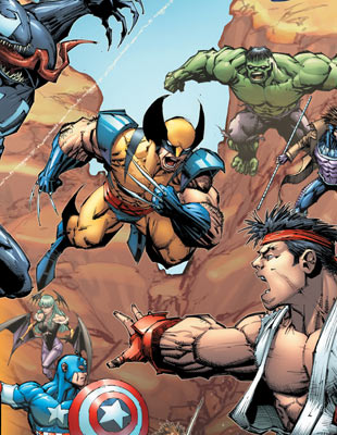 Jeu : Marvel vs Capcom Origins