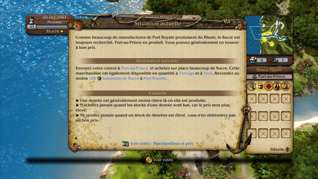 Votre mission principale s'affiche dans votre journal