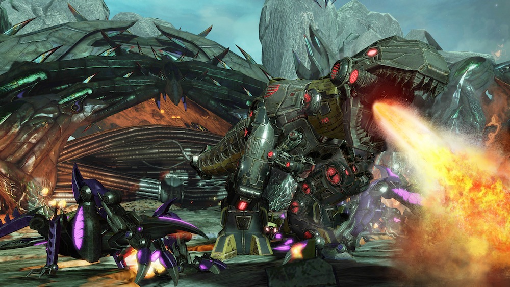 Grimjaw, le Dinobot en action