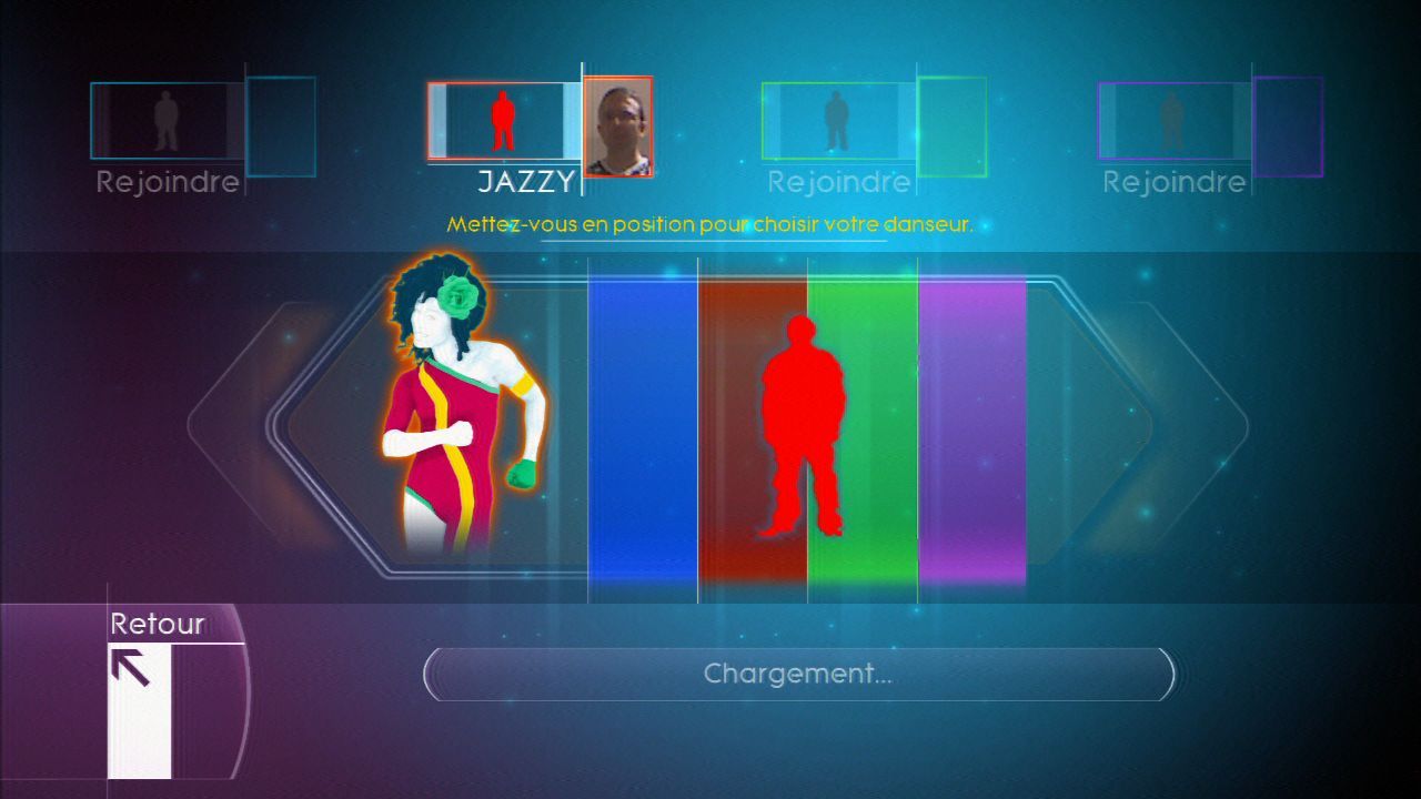 On peut choisir son avatar à chaque choré de groupe.