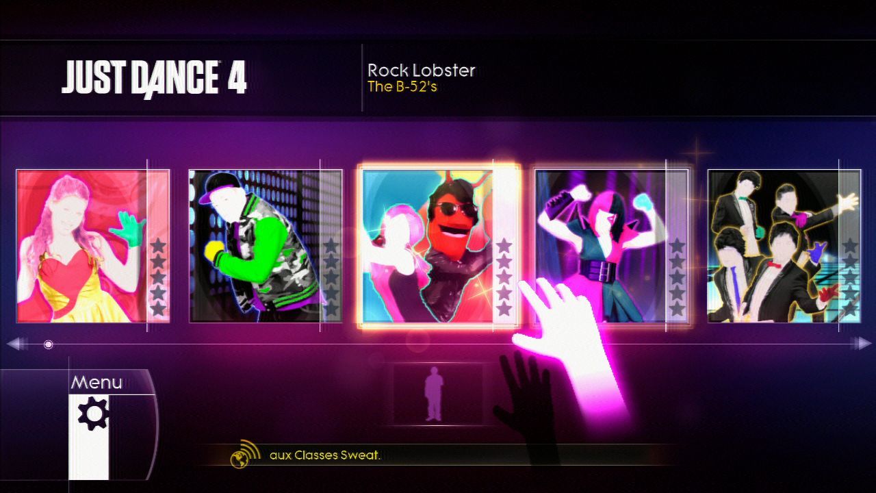 44 chansons sont au programme de Just Dance 4