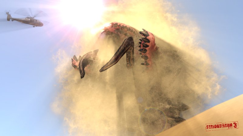 Les hélicos avec Sam, ça vole que 40 secondes maximum.