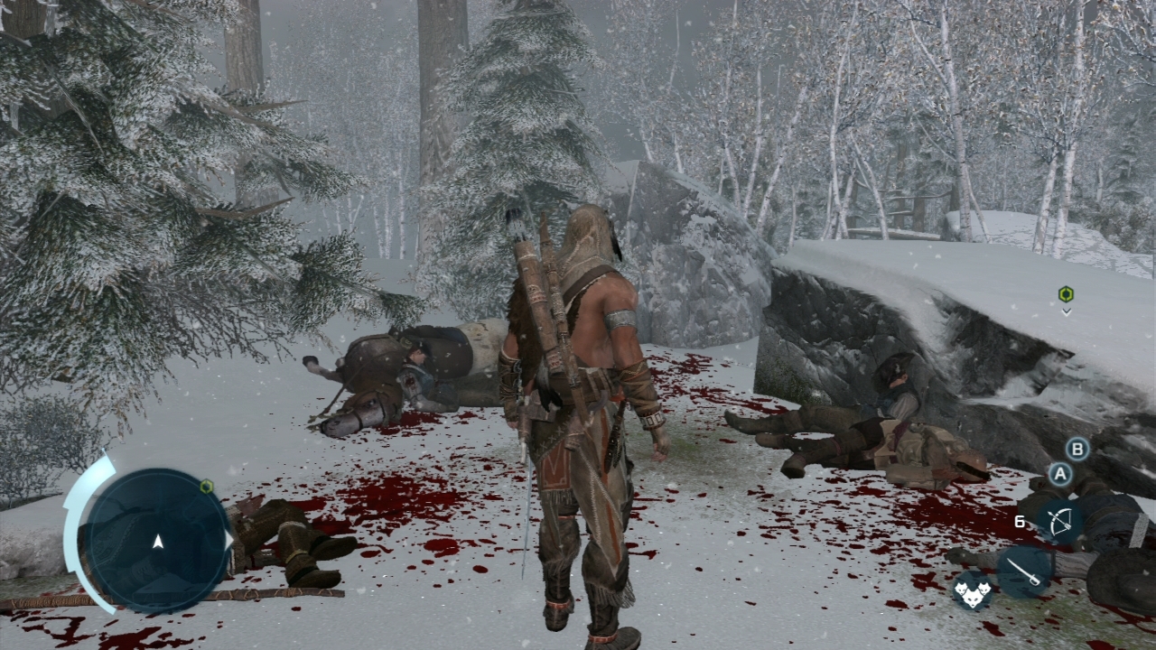 L'univers du jeu est assez violent : il ne sera pas rare de croiser bon nombre de cadavres.