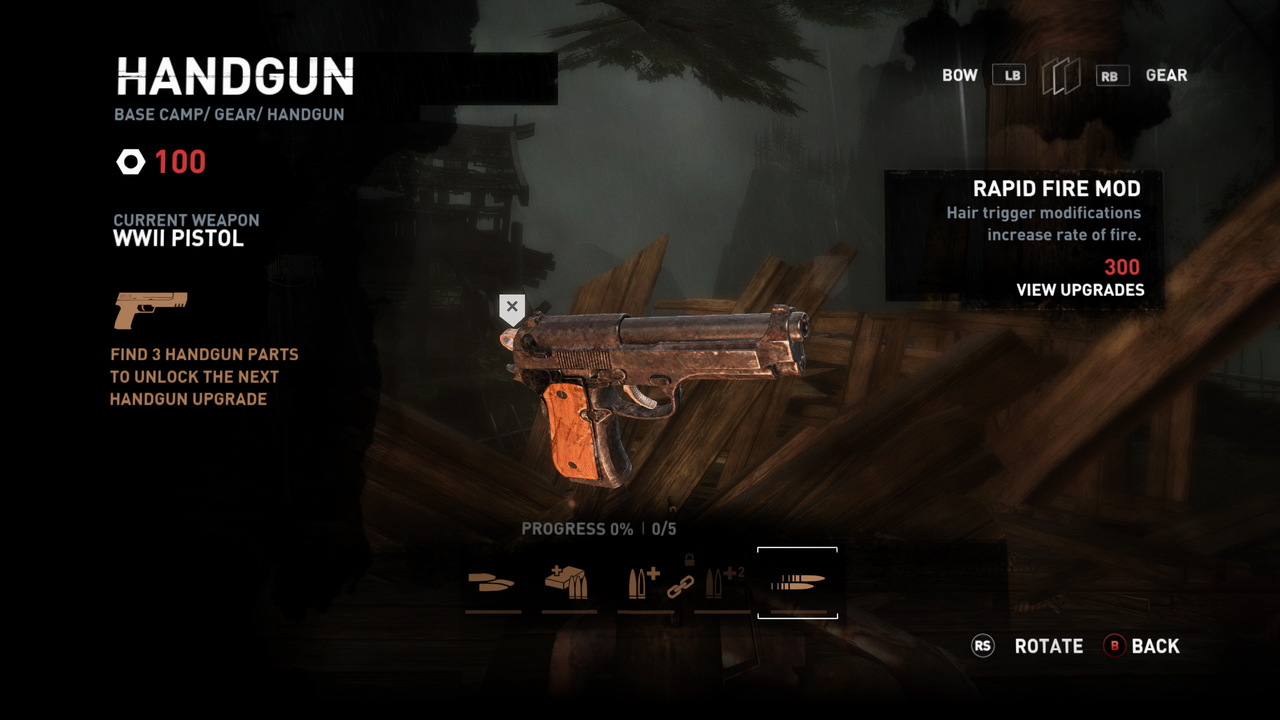 Qu'est ce que Lara sans son pistolet ?