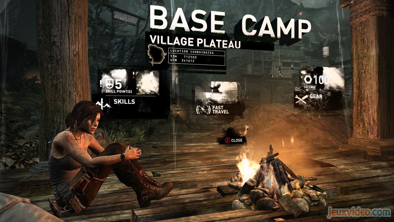 Les camps de bases vous permettront de sauvegarder et de modifier votre arsenal