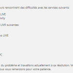 Xbox Live HS : l&rsquo;incident est en cours de résolution chez Microsoft