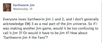 News : Un nouveau Earthworm Jim dans les cartons ?