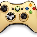 Xbox 360 : la manette Gold chromée dispo en août