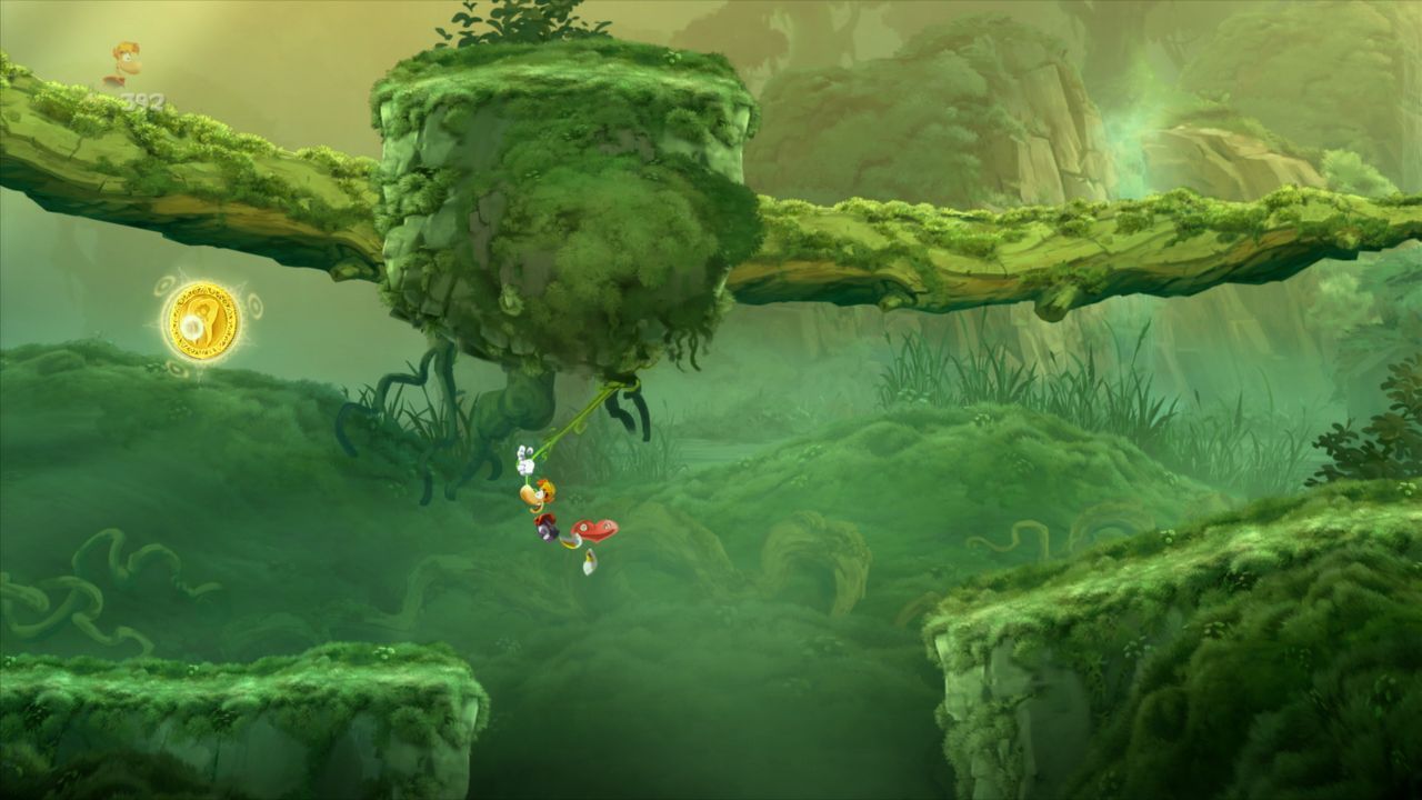 Même sans bras, Rayman est cupide...