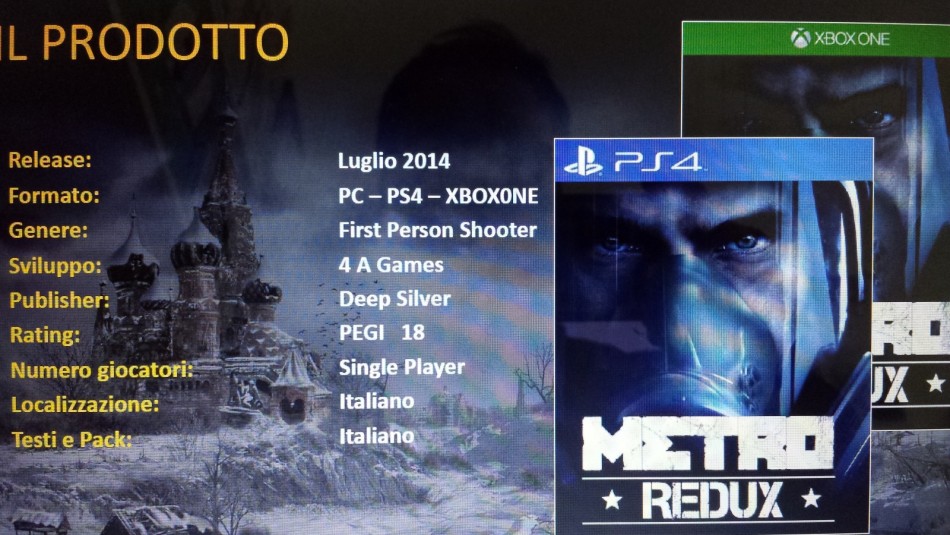 Metro 2033 Redux sur PS4 et Xbox One ?