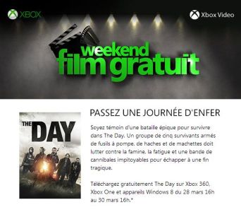 News : Xbox Live : The Day, un film gratuit pour ce week-end