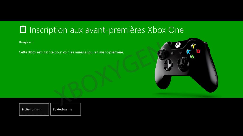 Mise à Jour Xbox One : invitez vos amis à la bêta !