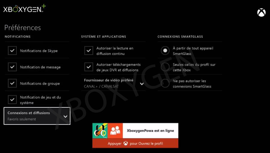 Xbox One : la notification d&rsquo;amis en vidéo