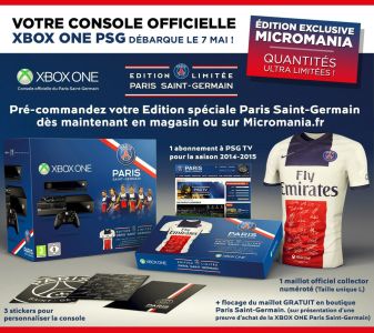 News : Xbox One PSG Edition Limitée le 7 mai chez Micromania