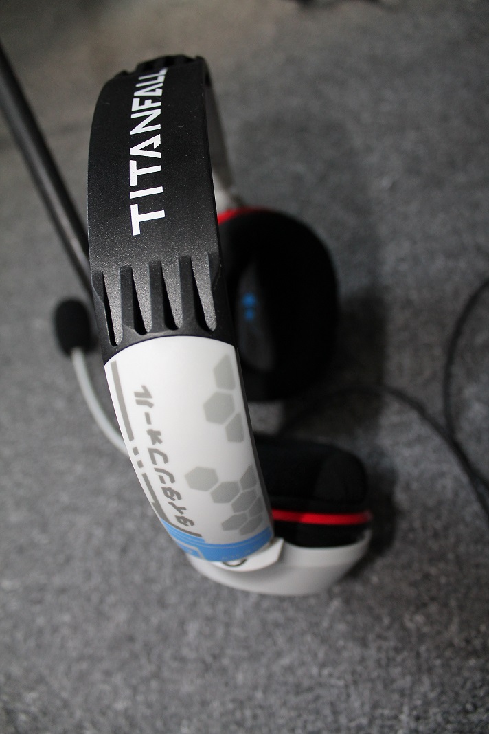 Le casque Titanfall vu de haut