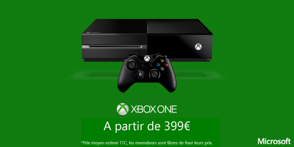 News : Officiel : Xbox One sans Kinect à 399€ dès le 9 juin !