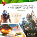Concours : 10 places pour la soirée XboxE3 à Paris !
