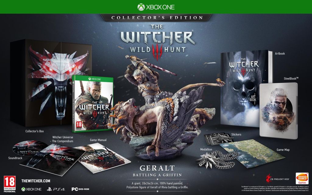 The Witcher 3 Wild Hunt : l&rsquo;édition collector se présente en vidéo