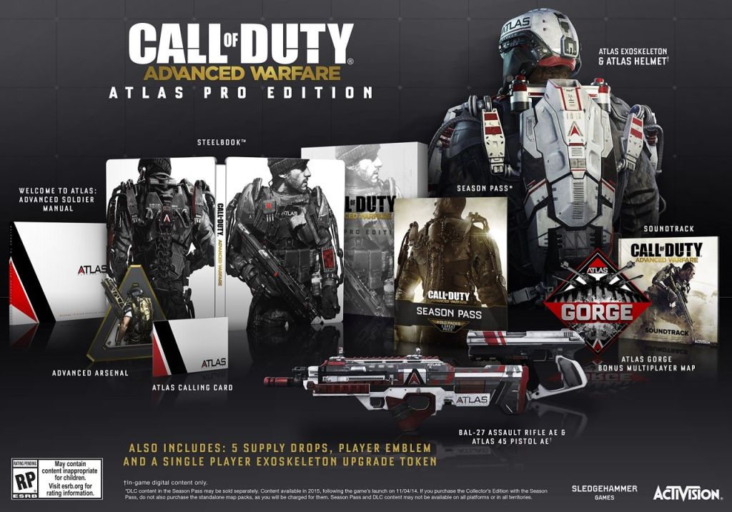 Call Of Duty Advanced Warfare : l’Atlas Pro Edition Collector en vidéo