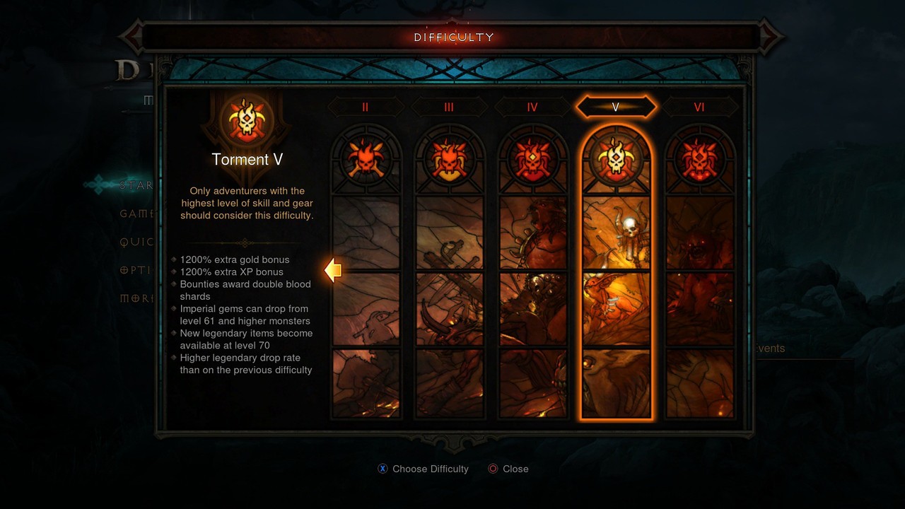 Avec ses 10 niveaux de difficulté, Diablo 3 n'est pas fait pour les chochottes !