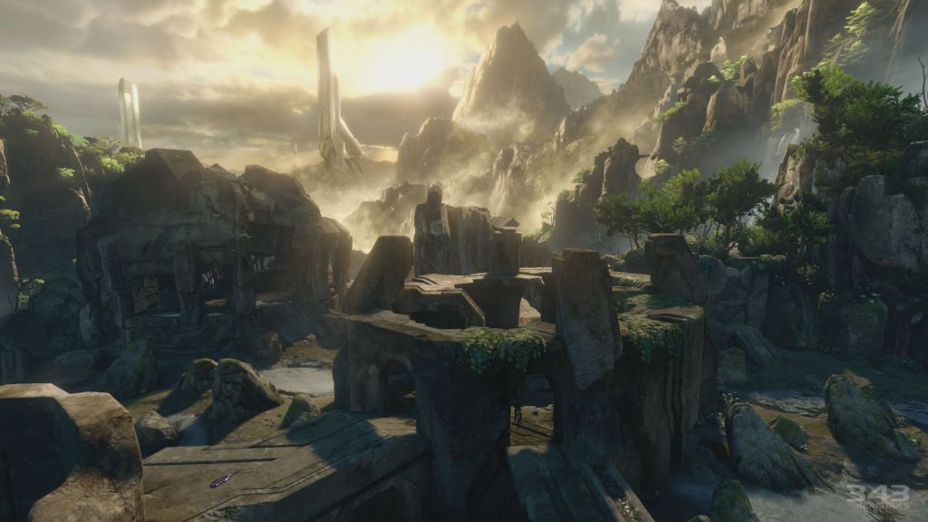 Gameplay de Halo 2 Anniversary sur la map Sanctuary