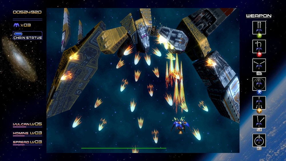 Radiant Silvergun : Saturn is alive