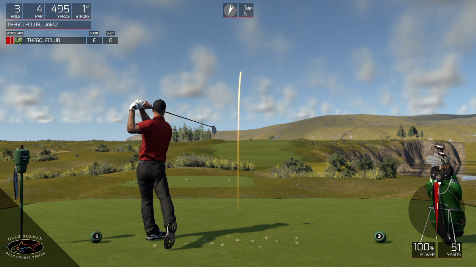 Vouloir faire du golf dans un coin pareil, il faut en vouloir...
