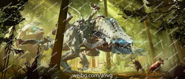 Guerrilla Games : des dinos robots dans leur prochain jeu en images