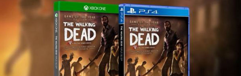 The Walking Dead Saison 1 et 2 en version boite Xbox One en octobre