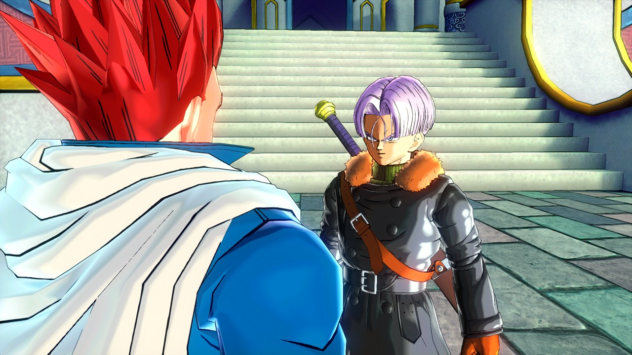 Trunks, en tant que spécialiste temporel, sera un contact privilégié pour l'avancée de l'histoire.