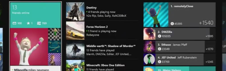 Xbox One : mise à jour d’octobre disponible aujourd’hui