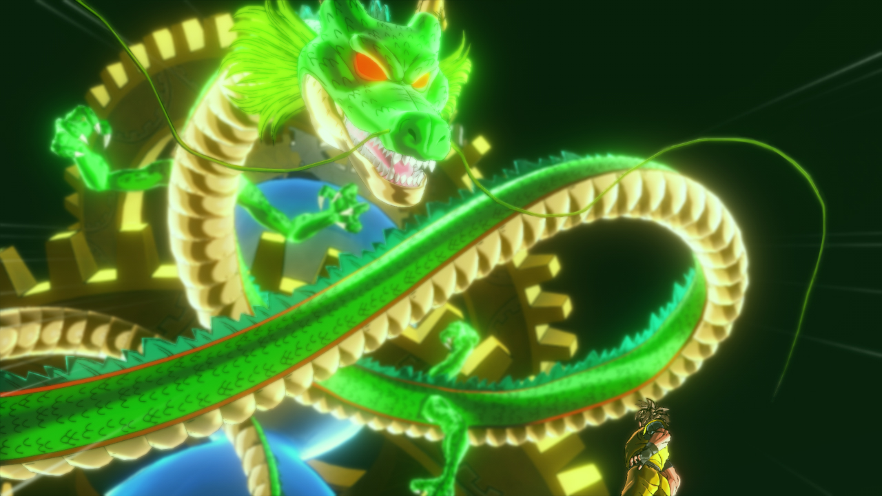 Comme dans tout jeu Dragon Ball, on pourra invoquer Shenron pour faire un voeu.