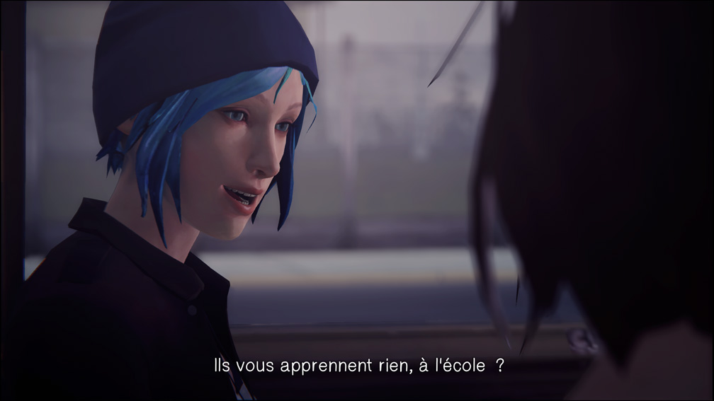 Chloé parle aux scénaristes