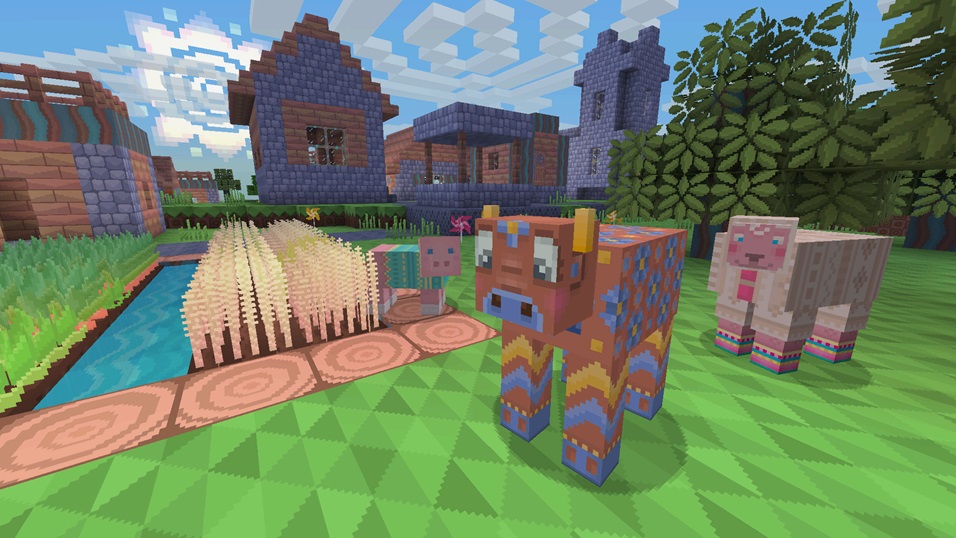 Minecraft accueille un pack de texture à motifs