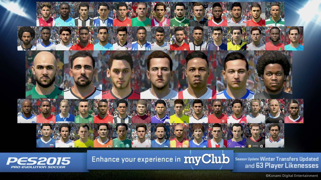 PES 2015 : le Data Pack 4 disponible le 12 mars et infos du contenu