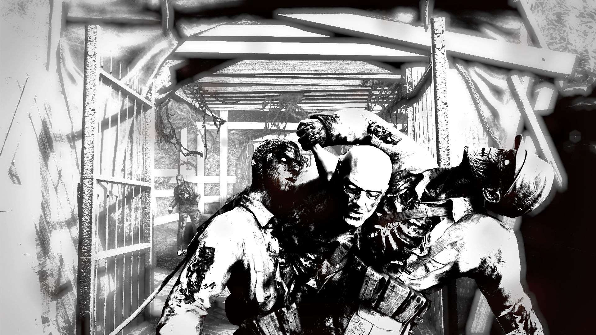Quand un éclair tombe, l'ambiance visuelle du jeu devient encore plus formidable