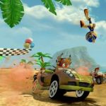 Jouez à 6 sur le même écran dans Beach Buggy Racing