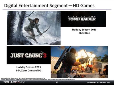 News : E3 2015 : en plus de Deus Ex, Square Enix annoncera d’autres jeux
